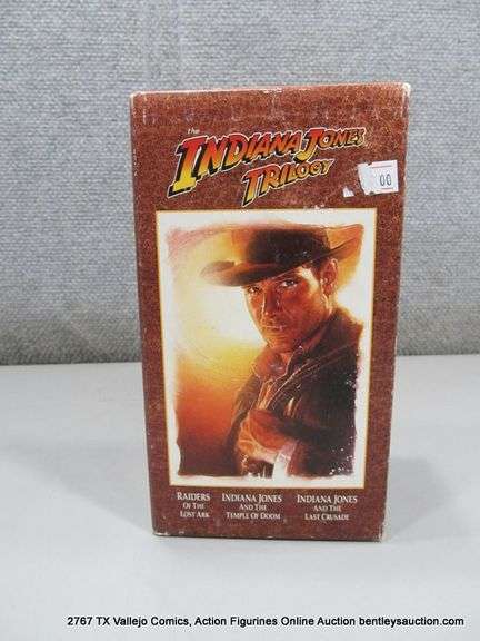 INDIANA JONES TRILOGY VHS SET