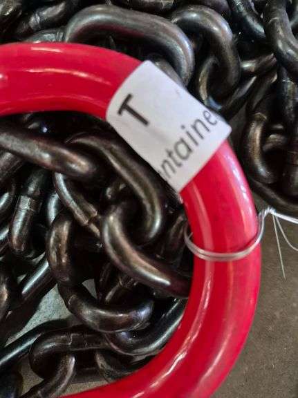 2024/2025 7' DOUBLE LEGS LIFTING CHAIN SLING 5/16" 7' MODEL: LHR-G80,