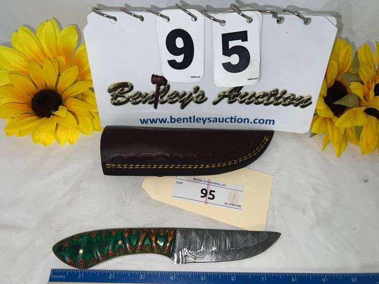 KNIFE W/ SHEATH, 8" TOTAL LENGTH