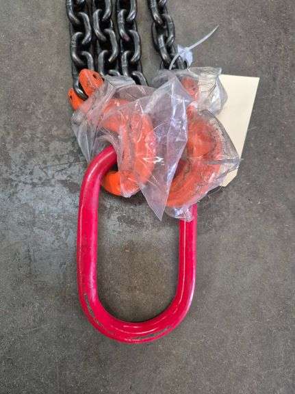 2024/2025 7' DOUBLE LEGS LIFTING CHAIN SLING 5/16" 7' MODEL: LHR-G80,