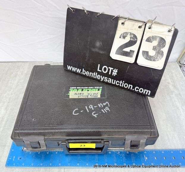 PLASTIC CASE - FIBER VUE, OPTICAL FIBER INSPECTION SCOPE