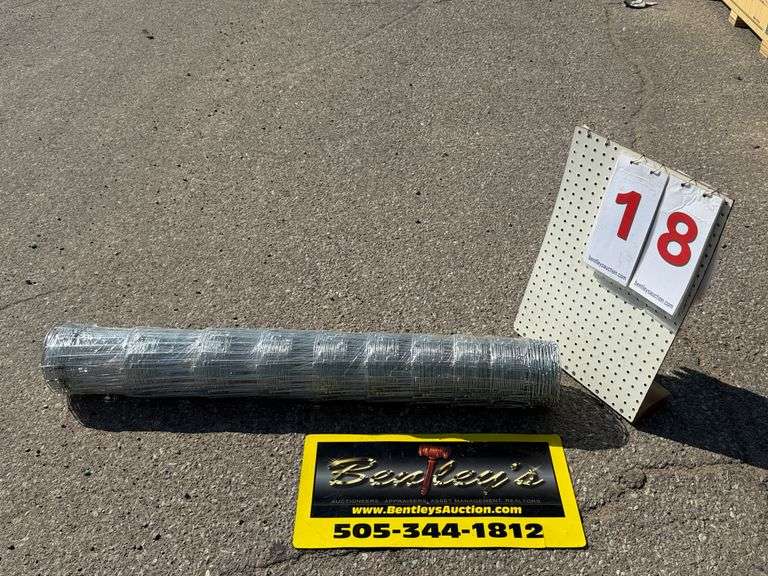 2025 KJ HOT DIP GALVANIZED FIELD FENCE MODEL: K1230, 4' X 100'