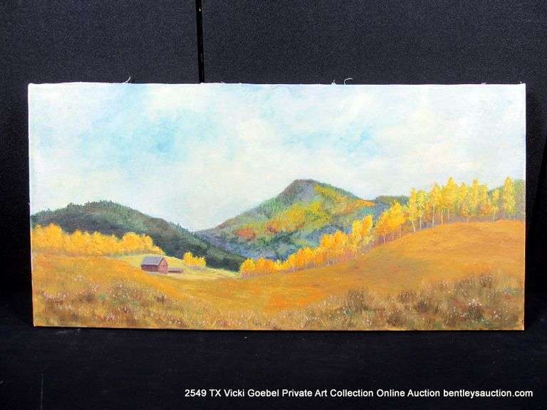 HILL LANDSCAPE IN AUTUMN