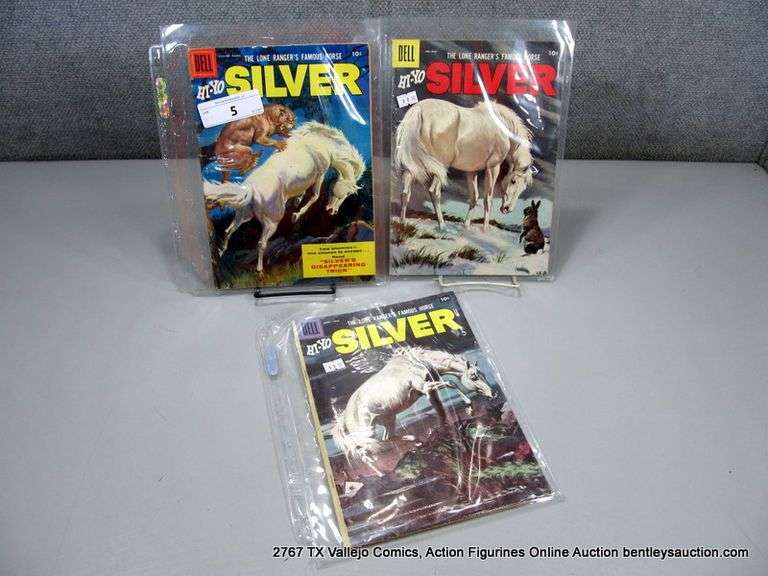 LOT: (3) 10¢ HI-YO/SILVER COMICS