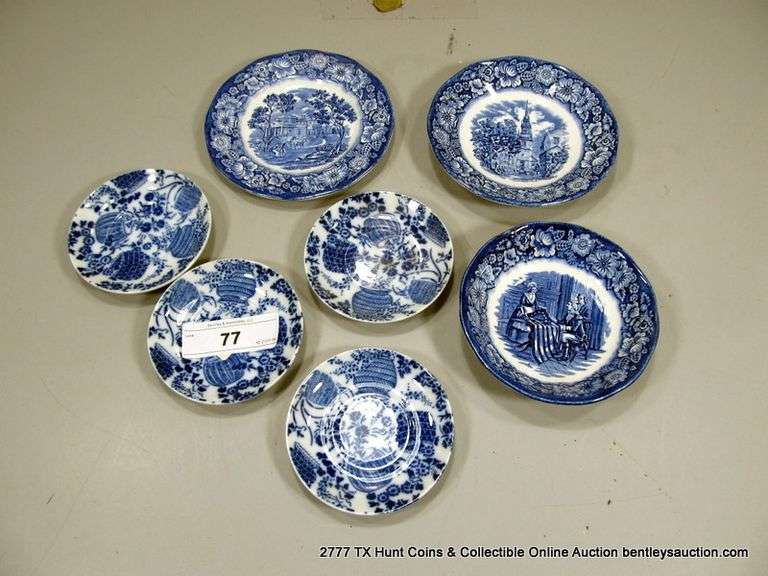 (7) SMALL 5" PLATES
