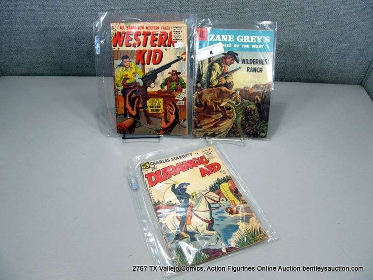 LOT: (3) 10¢ WESTERNS COMICS