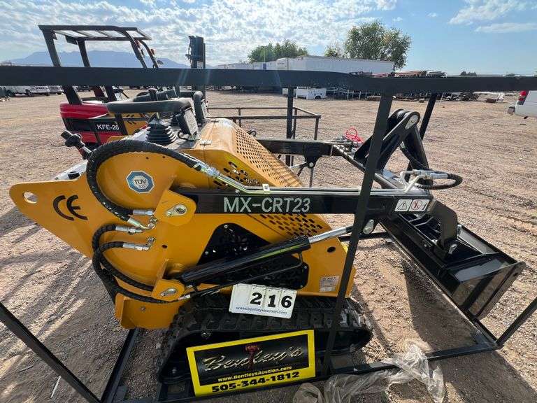 2024/2025 AGT COMPACT TRACK LOADER MODEL: MX-CRT23 - RATO GASOLINE ENGINE, S/N: MXCRT23M202500005
