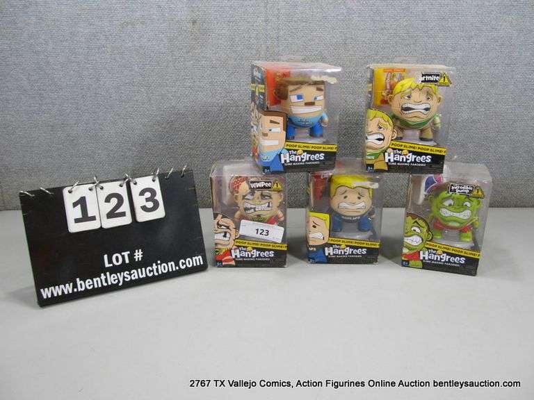 LOT: (5) WWPEE "THE HANGREES" FIGURES
