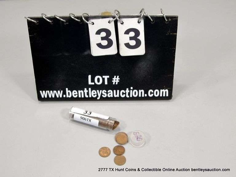 1952-D WHEAT PENNY CENT ROLL (QTY: 50)