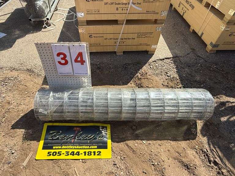 2025 KJ HOT DIP GALVANIZED WELDED WIRE MESH MODEL: K0520, 5' X 66'