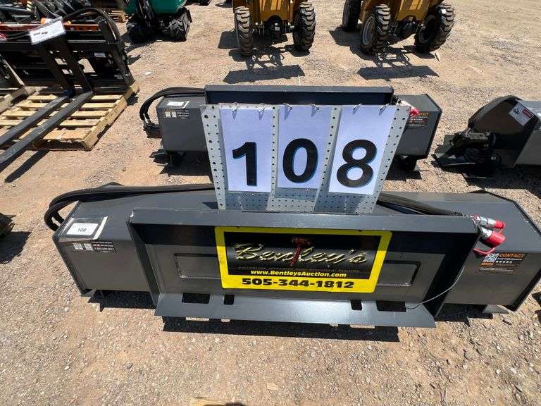 2025 WOLVERINE SKID STEER TILLER ATTACHMENT MODEL: TL-12-72W,