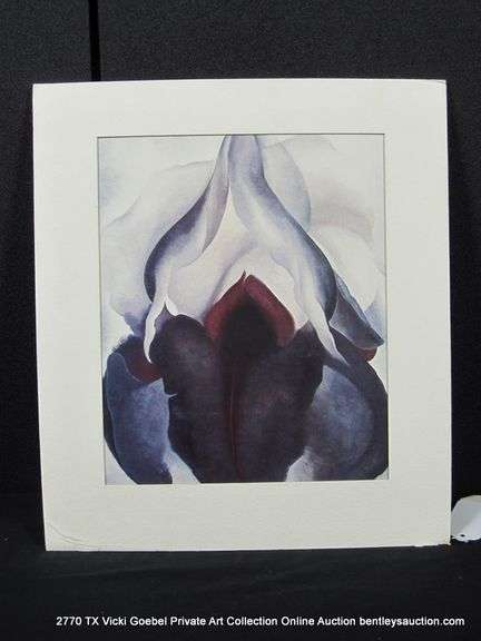 "BLACK IRIS" 14 X 16