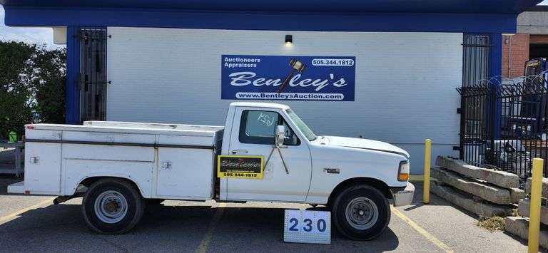 1997  FORD  F-250 PICKUP   W/ SERVICE BED  131,417 MILES
