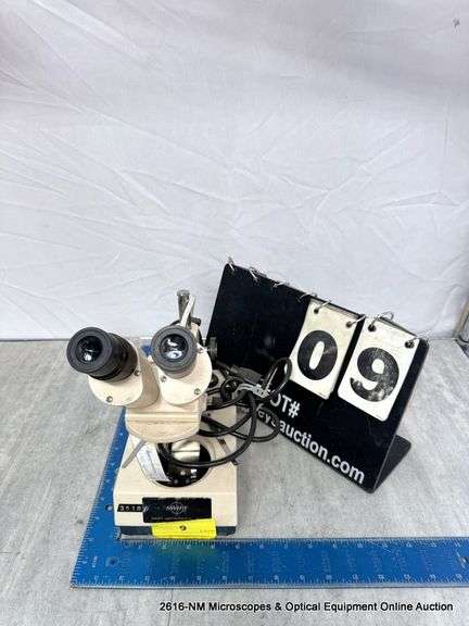 SWIFT MICROSCOPE TRI POWER VINTAGE - MISSING PARTS