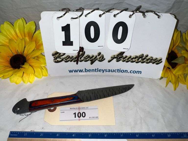 KNIFE WITHOUT SHEATH, 9" TOTAL LENGTH