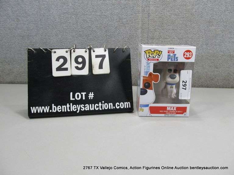 FUNKO POP! ILLUMINATION STUDIOS "MAX" SECRET LIFE OF PETS #293