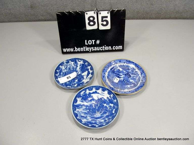 LOT: (3) ASSORTED PLATES