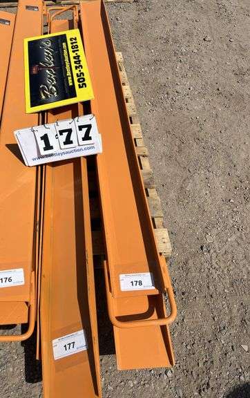 2025 WOLVERINE PALLET FORKS EXTENSIONS MODEL: EX-66-84L, 84"