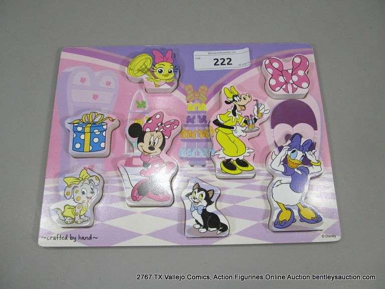 DISNEY MINNIE'S WOODEN CHUNKY PUZZLE