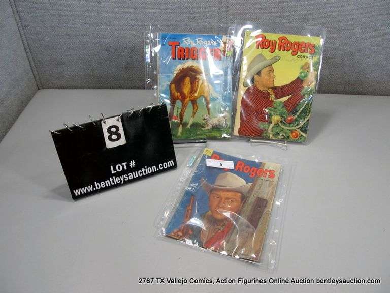 LOT: (3) 10¢ ROY ROGERS COMICS