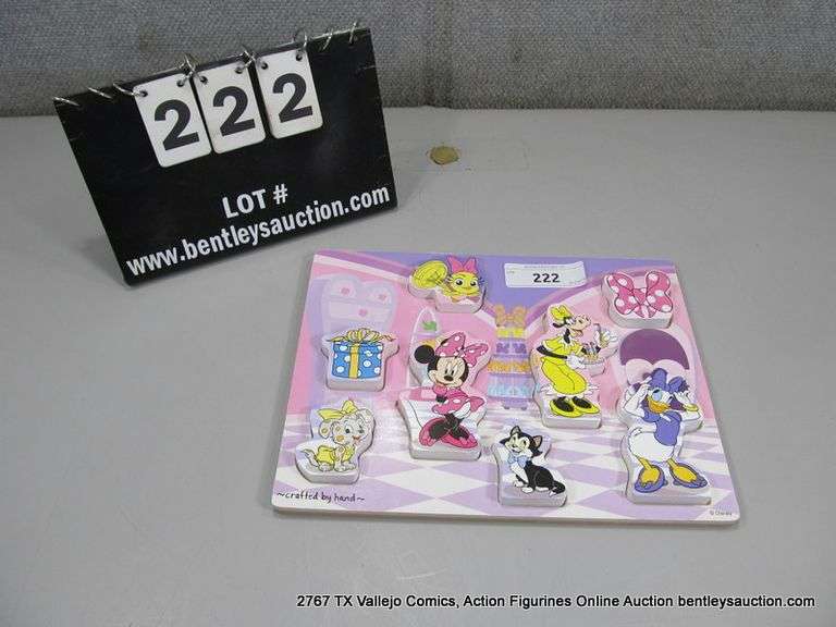DISNEY MINNIE'S WOODEN CHUNKY PUZZLE