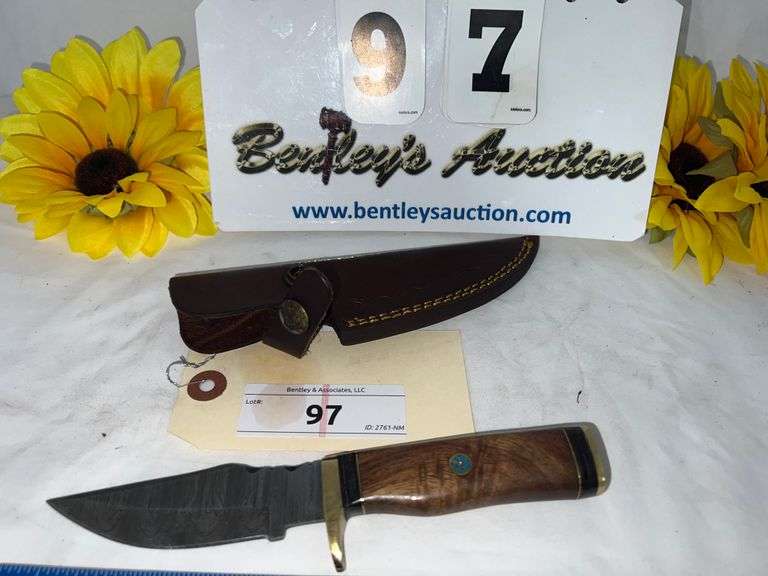 KNIFE W/ SHEATH, 8" TOTAL LENGTH