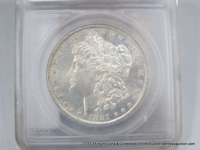 1881-S MORGAN SILVER DOLLAR