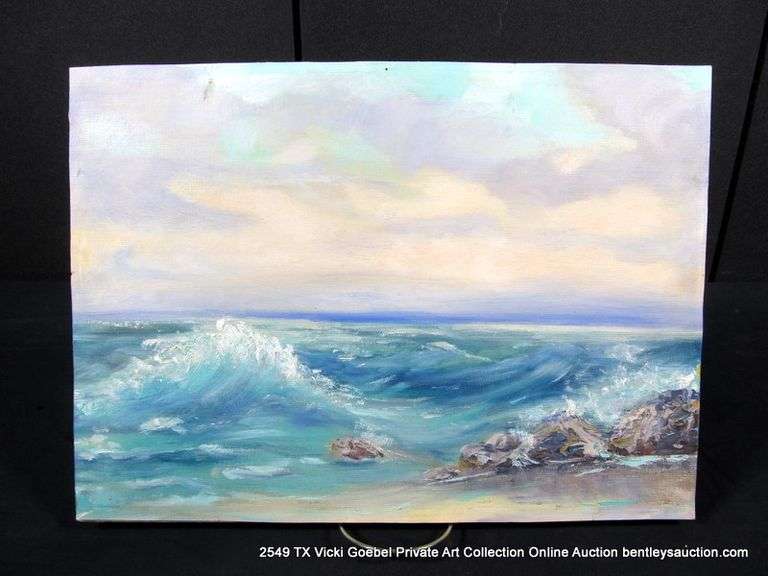 SEASCAPE: WAVES ON THE ROCKS