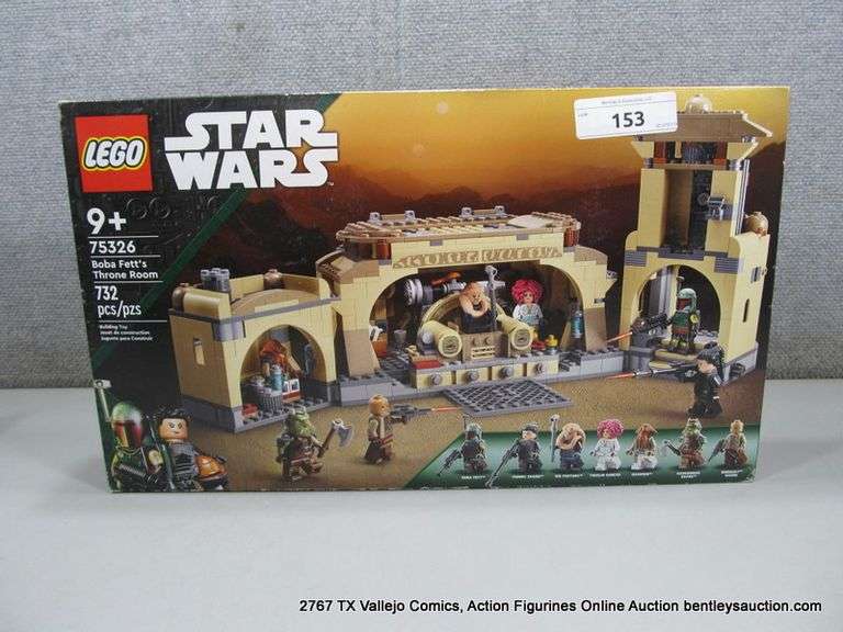 STAR WARS LEGO SET #75326 BOBA FETTS THROW ROOM