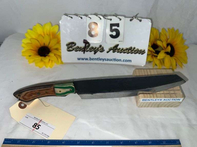 KNIFE WITHOUT SHEATH, 13-1/2" TOTAL LENGTH