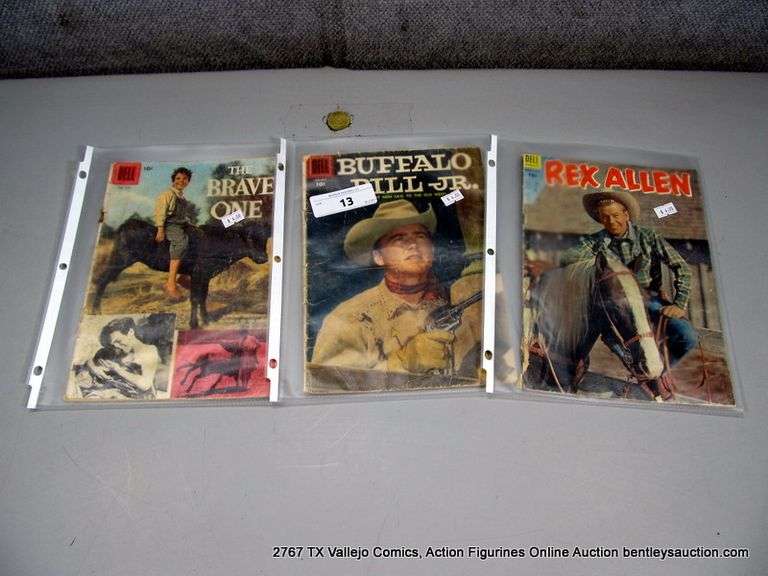 LOT: (3) 10¢ PICTURE WESTERNS COMICS