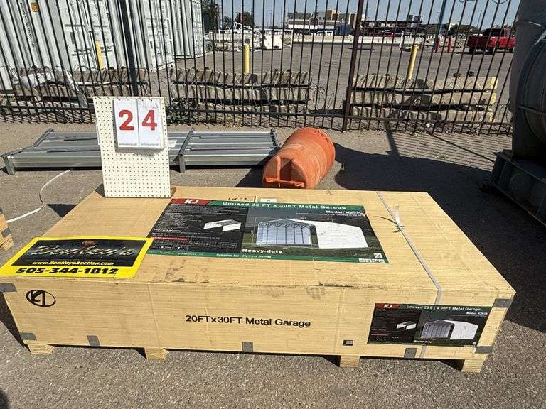 2025 KJ METAL GARAGE MODEL: K2030, 20' X 30'