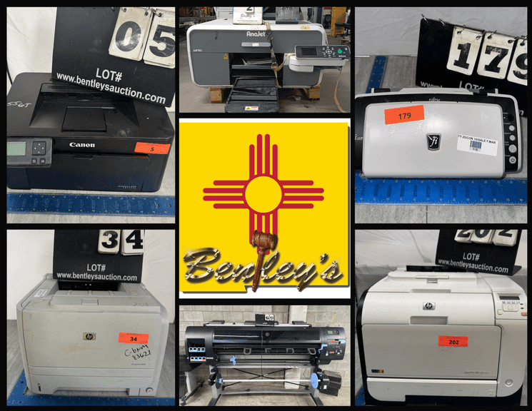 2621-NM Printers, Scanners, Shredders & Accessories Online Auction