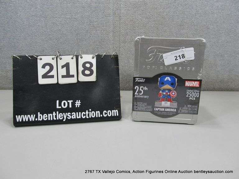 FUNKO 25TH ANNIVERSARY CAPTAIN AMERICA FIGURE