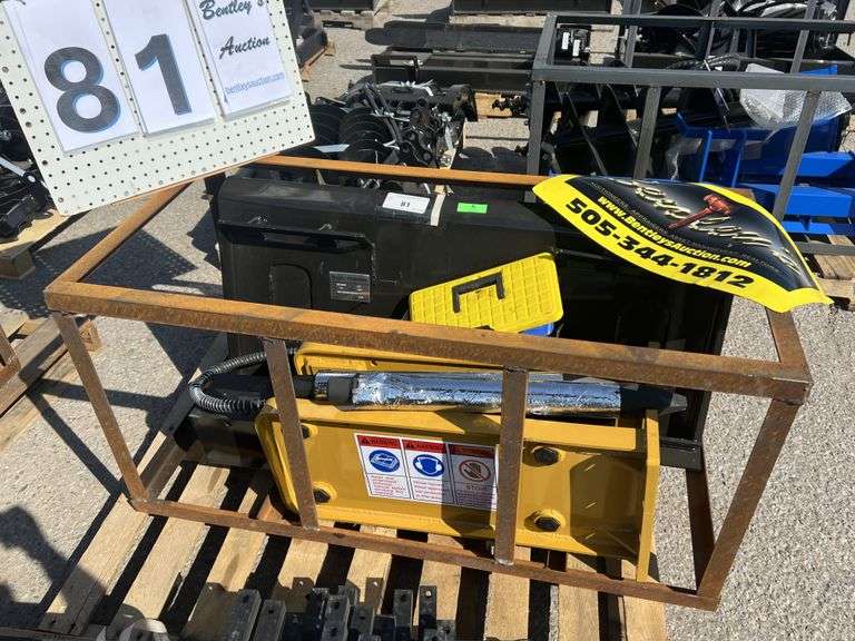 2025 CFG SKID STEER BREAKER MODEL: SSHH680 - TO FIT SKID STEER LOADER-TOP TYPE, S/N: SSHH68025042801