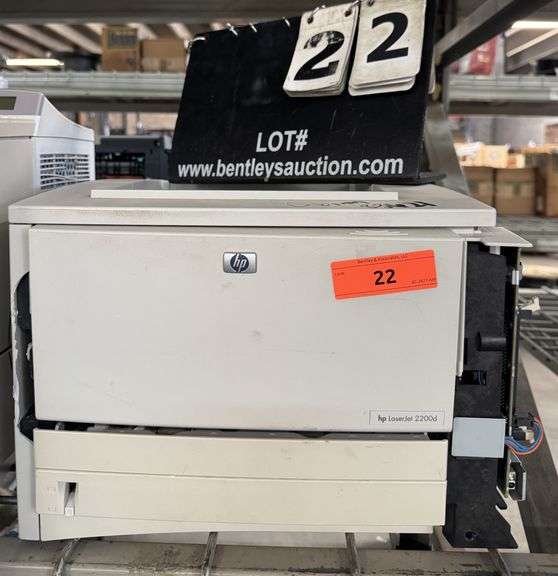 HP LASERJET 2200D, (BROKEN ON RIGHT SIDE)
