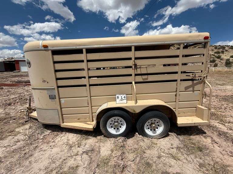 1993  S&H  STOCKM  STOCK TRAILER,