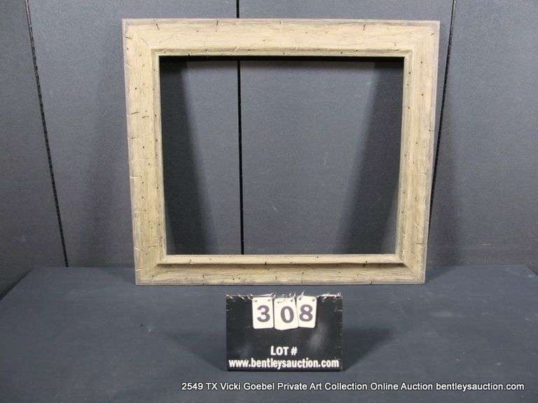 DARK DRIFTWOOD, WOODEN FRAME 28 X 32