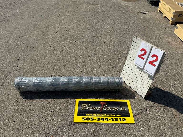 2025 KJ HOT DIP GALVANIZED FIELD FENCE MODEL: K1230, 4' X 100'