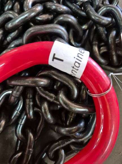 2024/2025 7' DOUBLE LEGS LIFTING CHAIN SLING 5/16" 7' MODEL: LHR-G80,