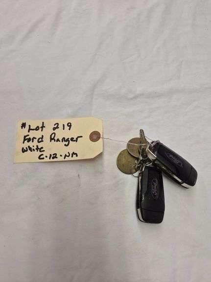 2019  FORD  RANGER  XLT  PICKUP, 4WD  47,298 MILES SHOWING