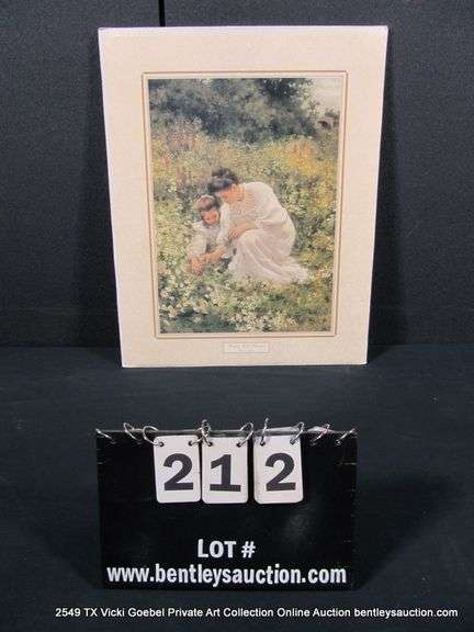 "PICKING WILD FLOWERS"