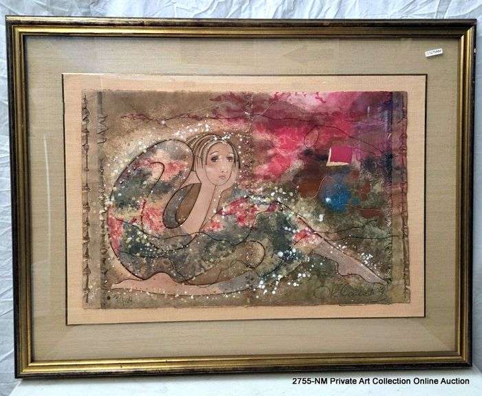 CONTEMPORARY SERIGRAPH #70/100 48" X 37"