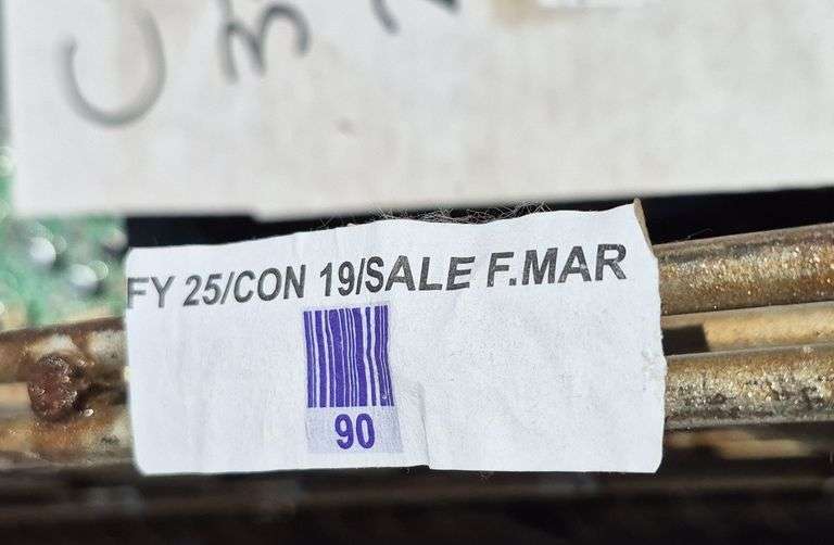 CONTENTS ONLY: WIRE IN BASKET, 331 GROSS LBS., 203 NET LBS.