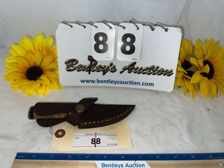 KNIFE W/ SHEATH, 6" TOTAL LENGTH