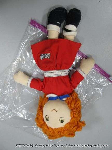 RETRO 1982 LITTLE ORPHAN ANNIE RAG DOLL