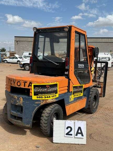 TOYOTA FORKLIFT 15651, MODEL: E9C 5845-01, S# 910781, 02-5FD40