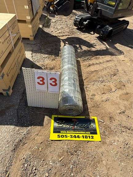 2025 KJ HOT DIP GALVANIZED WELDED WIRE MESH MODEL: K0520, 5' X 66'