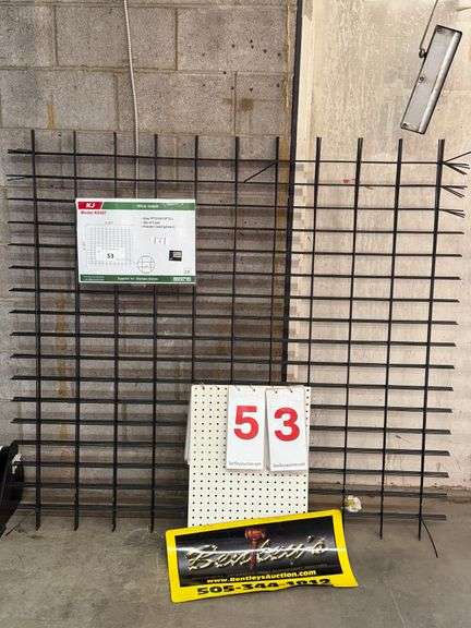 2025 KJ WIRE MESH (5 PIECES) MODEL: K0307, 7' X 10'