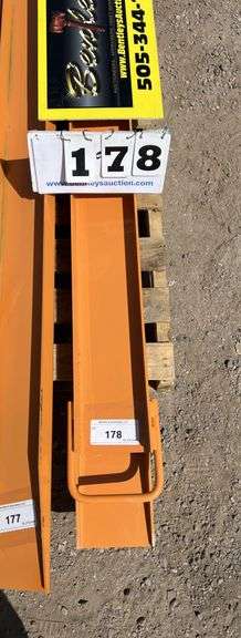 2025 WOLVERINE PALLET FORKS EXTENSIONS MODEL: EX-66-84L, 84"